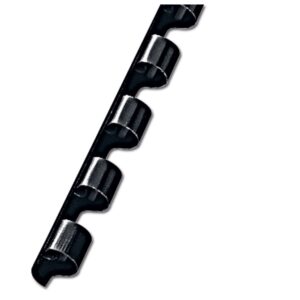 Spirala plastična fi-10mm pk100 Fellowes crna