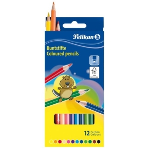 Boje drvene 12boja Pelikan 724005 blister