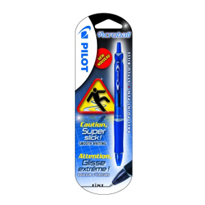 Olovka kemijska Acroball Begreen Pilot BAB-15F plava blister