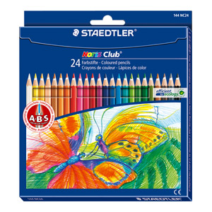 Boje drvene 24boje Noris Staedtler 144NC24 blister