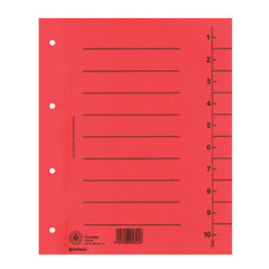 Pregrada kartonska A4 250g Donau 8610001-25 krem