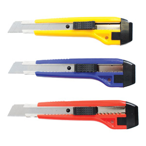 Skalpel nož 18mm metalna vodilica Fornax DT-902 sortirano blister