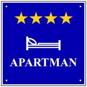 Ploča za apartman - APARTMAN 4*