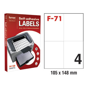 Etikete ILK 105x148mm pk100L Fornax F-71