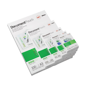 Folija za plastificiranje 125my 54x86mm sjajna pk100 GBC