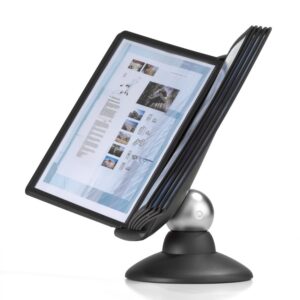 Stalak stolni sa 10mapa Sherpa Durable 5587-01 crni