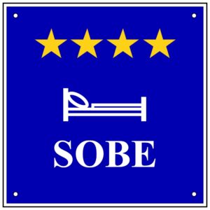 Ploča za apartman - SOBE 4*